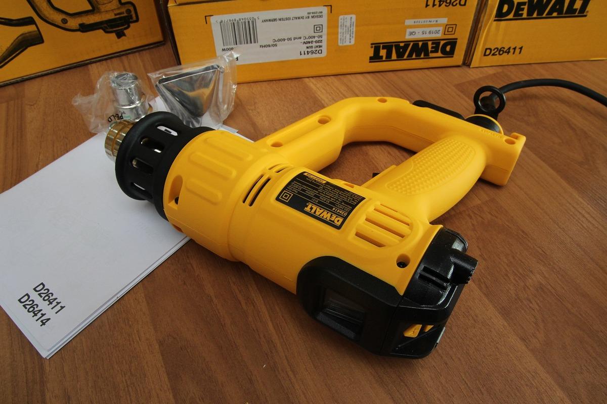 MÁY THỔI NÓNG 2000W (50-600°C) DEWALT D26414-B1- HÀNG CHÍNH HÃNG