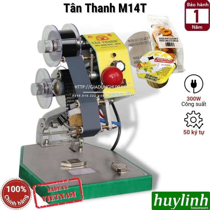 Máy in đóng date bằng tay Tân Thanh M14T - Hàng chính hãng