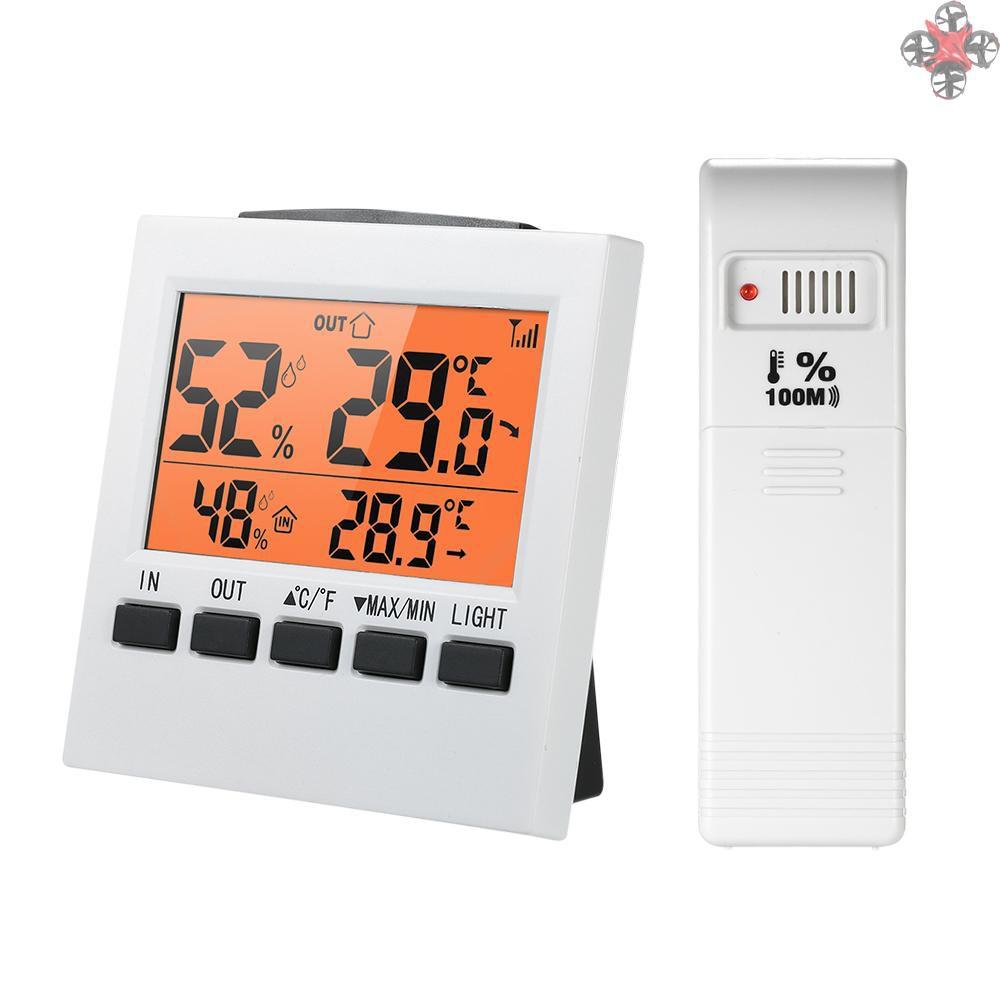 Đồng Hồ Đo Độ Ẩm Và Nhiệt Độ Kỹ Thuật Số Màn Hình Lcd