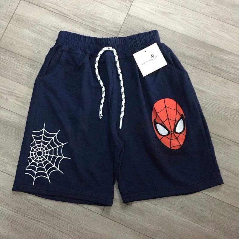 Quần đùi cotton bé trai size nhí