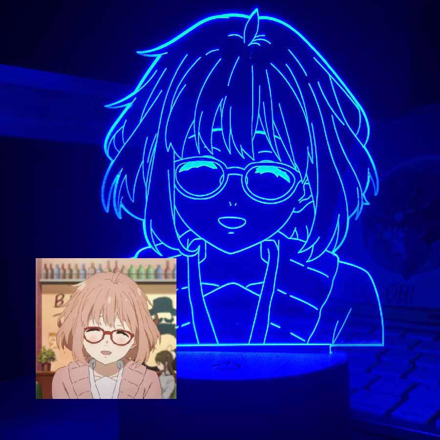 Đèn Ngủ Kyoukai No Kanata Kuriyama Mirai Siêu Dễ Thương Type 01