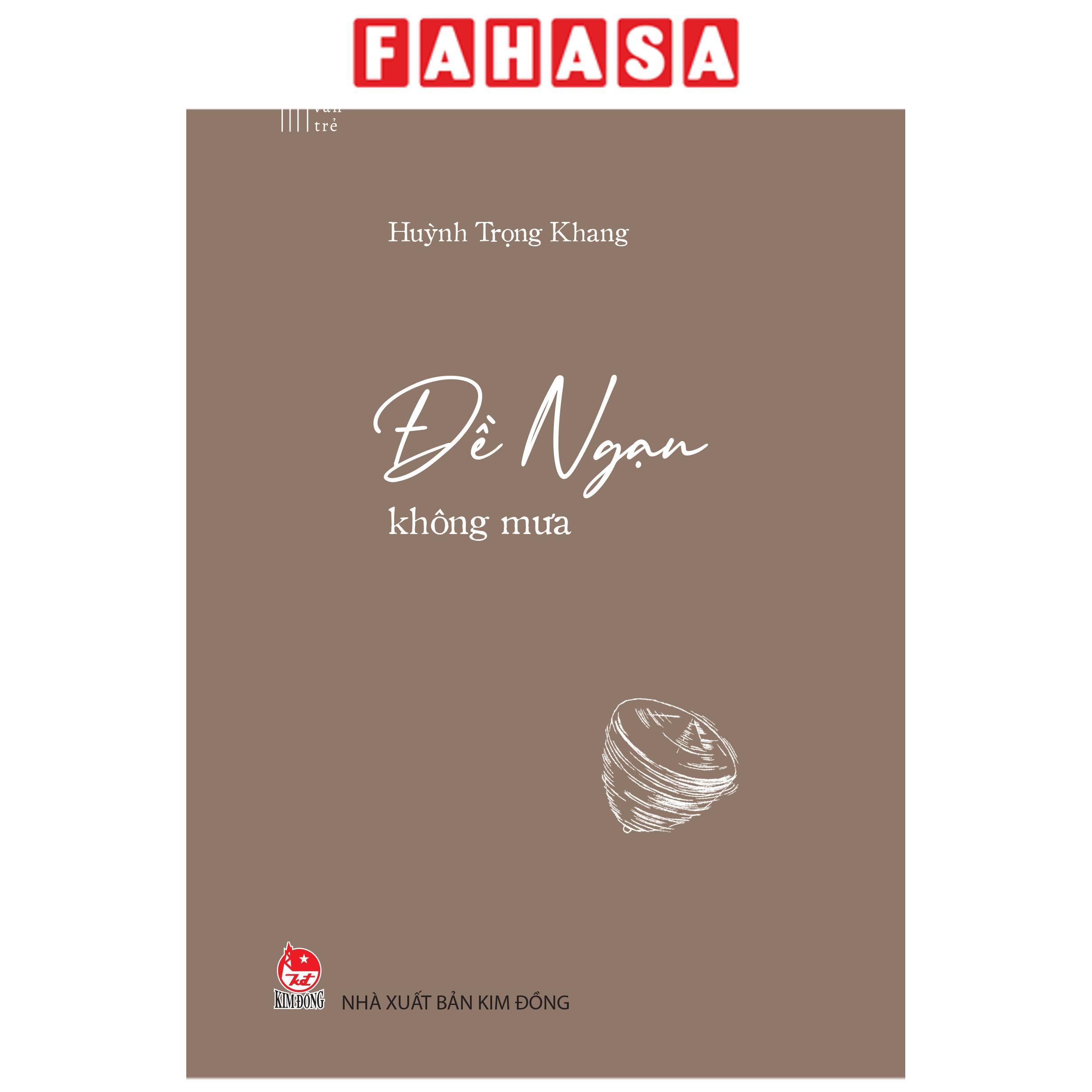 Sách - Văn Trẻ - Đề Ngạn Không Mưa