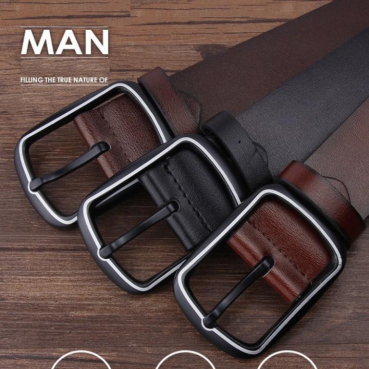 Thắt Lưng Nam Da Thật, Dây Nịt Nam Da Bò 100%