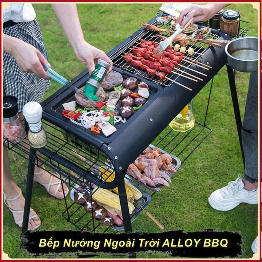 Bếp Nướng Than Ngoài Trời ALLOY BBQ Thép Không Rỉ 410