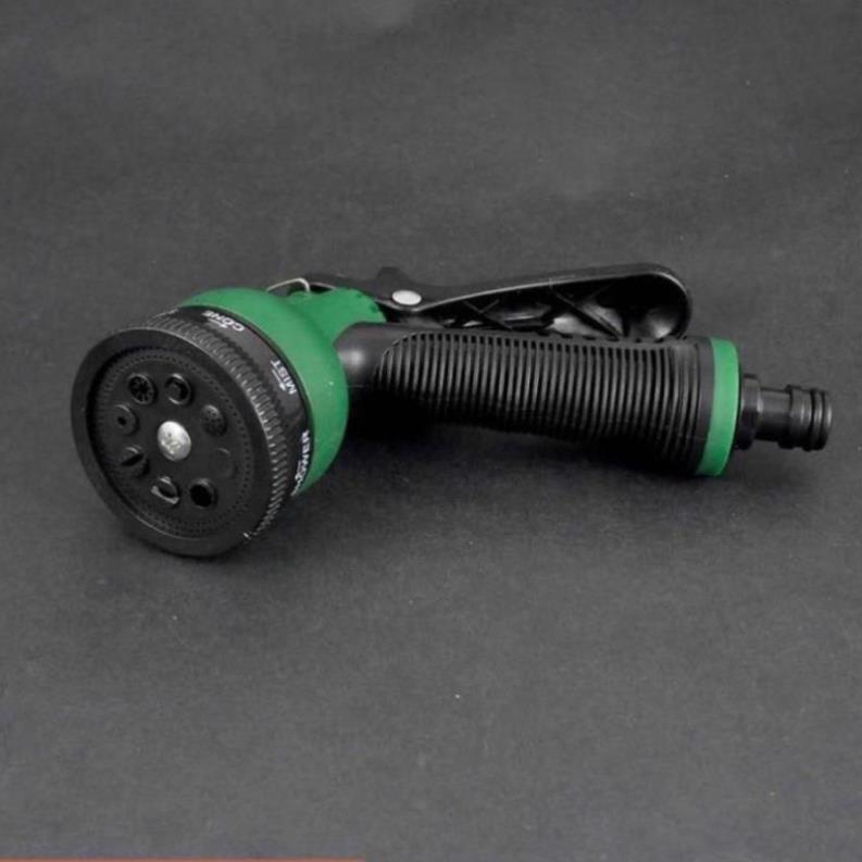 Vòi xịt rửa xe,Vòi phun nước tưới cây tăng áp thông minh 8 chế độ 815621