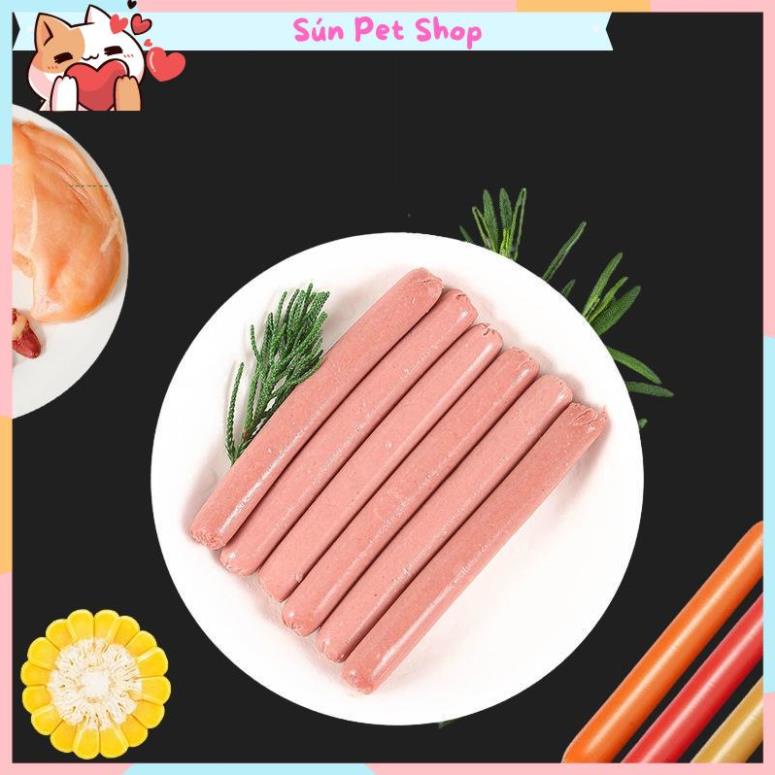 Combo 10 chiếc xúc xích cho chó mèo bổ sung dinh dưỡng