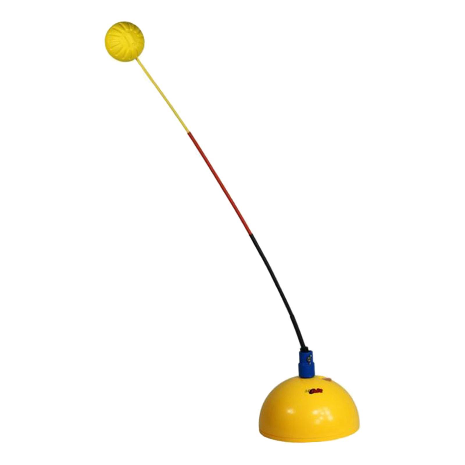 Tennis Swing Trainer, Tennis Training Tool Self Exercise Tennis Soft Shaft Swing Training Gear Practice Tool for Kids Beginner