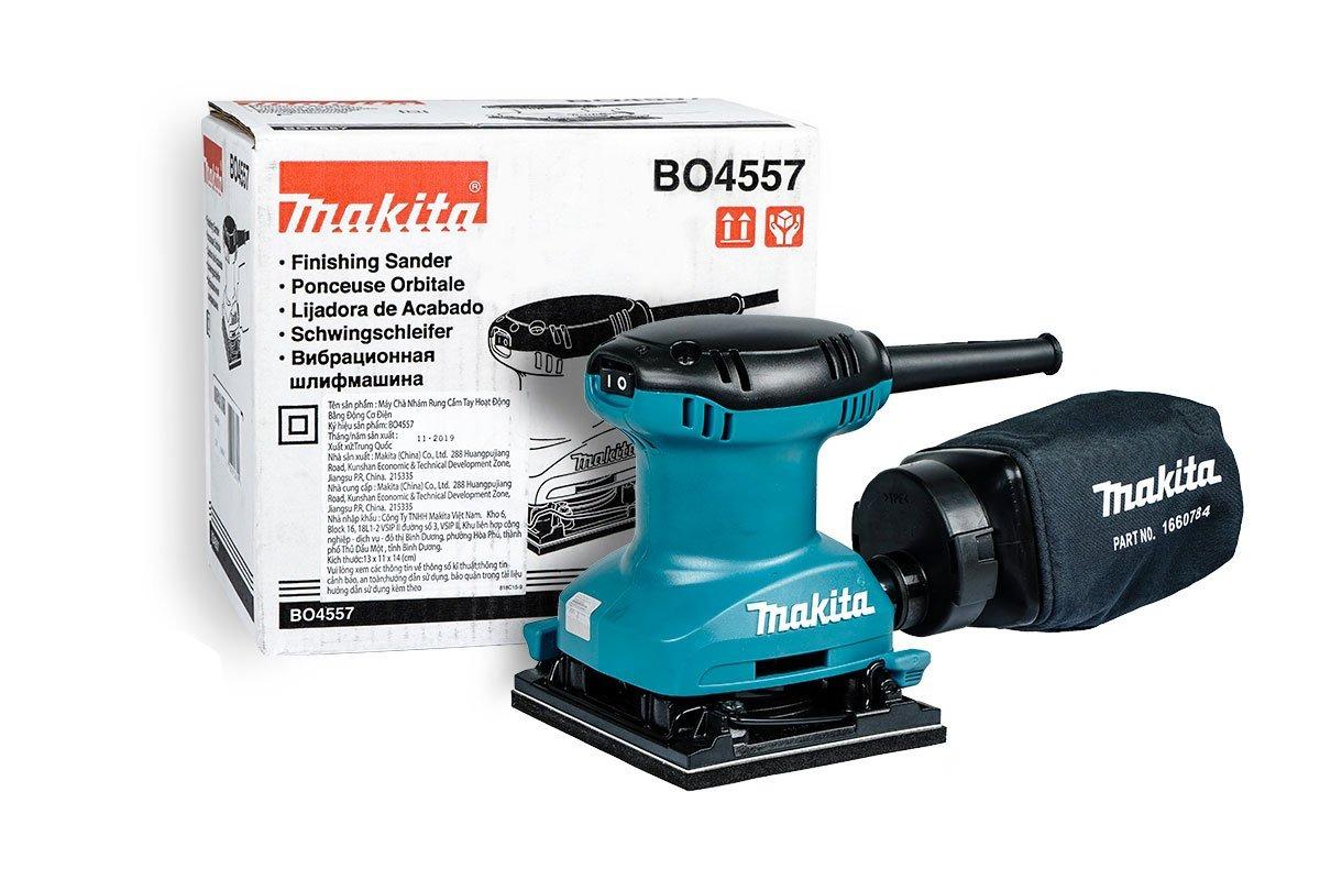 MÁY CHÀ NHÁM RUNG (114 X 102MM) 200W MAKITA BO4557- HÀNG CHÍNH HÃNG