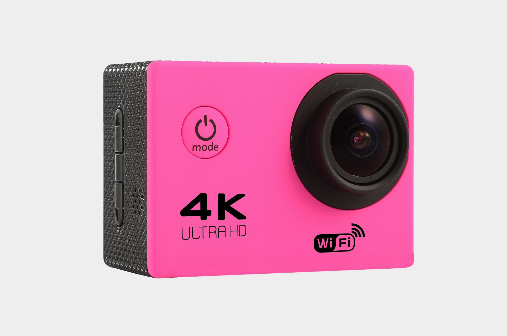 Đảm Bảo Chất Lượng Thể Thao Ngoài Trời Camera Chống Thấm Nước Bơi Mũ Bảo Hiểm Du Lịch Selfie DV Di Động Màn Hình Trên Không Camera HD