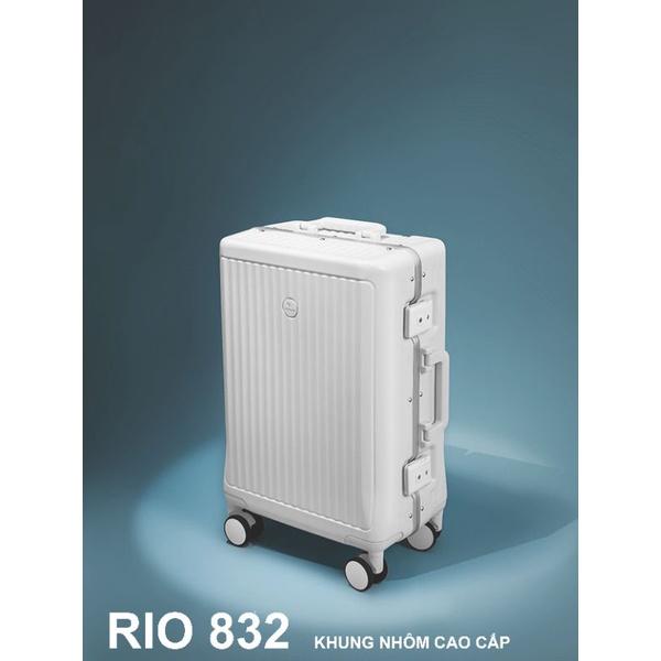 Vali Khung nhôm cao cấp RIO832 chống rạch móc,chống va đập cực tốt