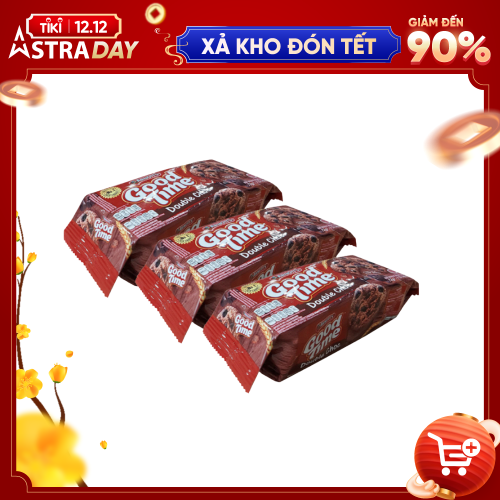 COMBO 3 Gói Bánh Quy Socola Arnott's GoodTime 72g (Thương Hiệu Úc - SX Indonesia)