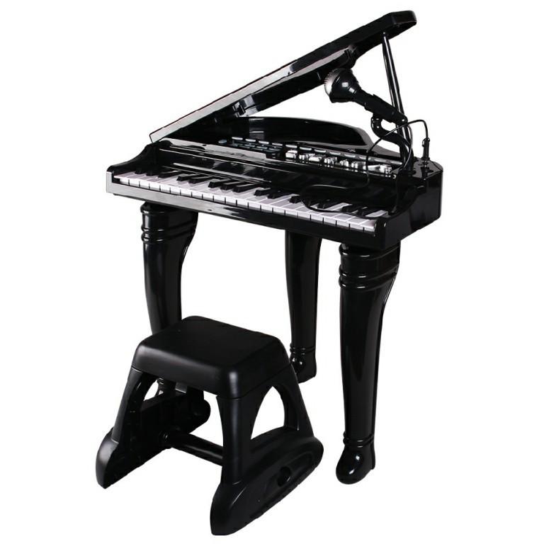 Đồ chơi âm nhạc cho bé - Đàn piano cổ điển kèm mic thu âm - Winfun - 2045 đồ chơi cho bé 3 tuổi trở lên