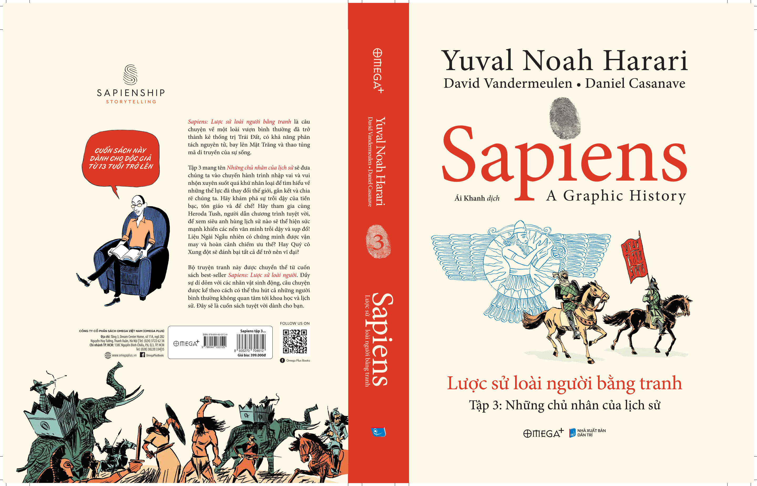 (Tập 3) SAPIENS: LƯỢC SỬ LOÀI NGƯỜI BẰNG TRANH - Những chủ nhân của lịch sử – Omega