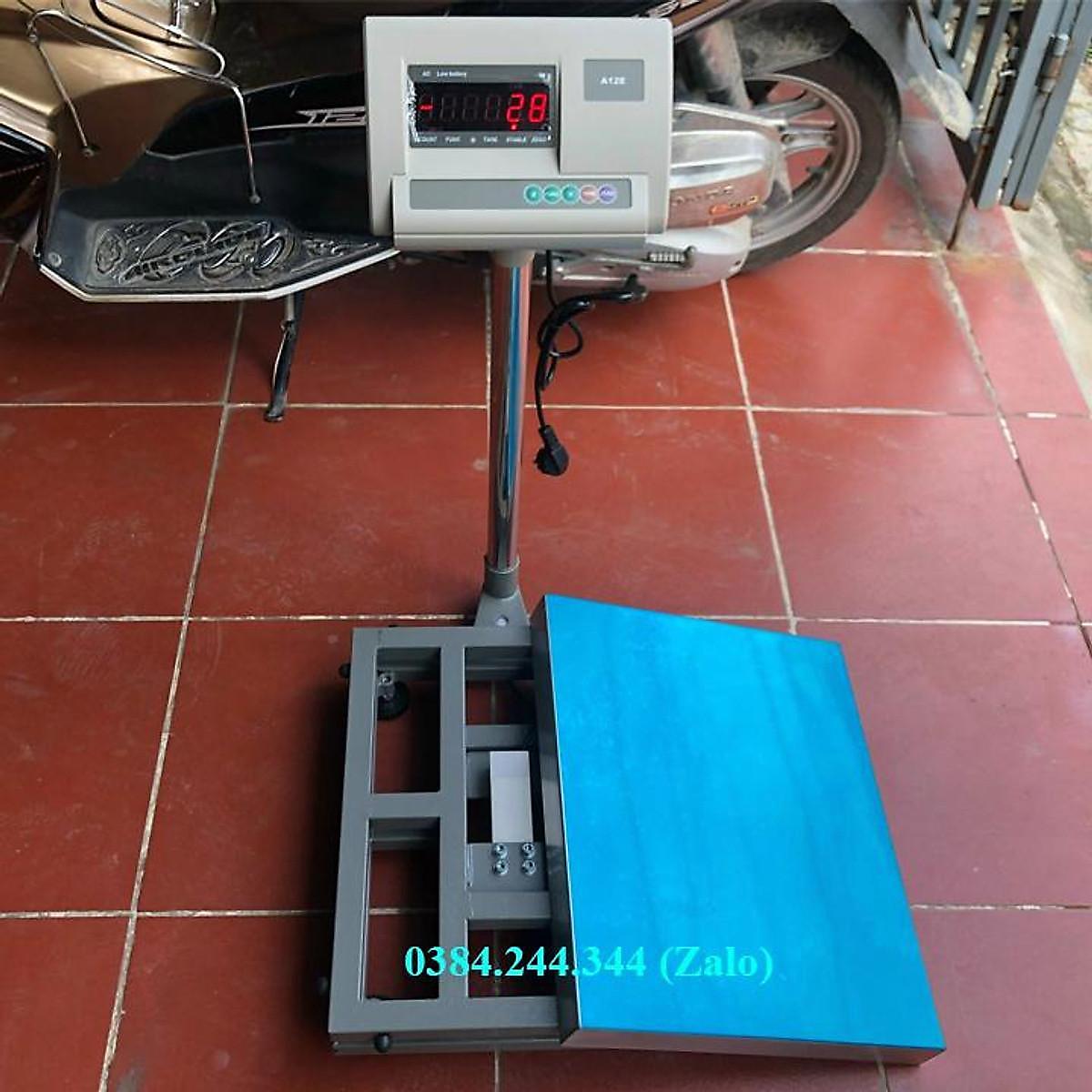 Cân bàn điện tử thông dụng Yaohua A12E, Mức cân 100kg, độ chia 0.02kg, Bàn cân kích thước 40x50cm (rộng x sâu)