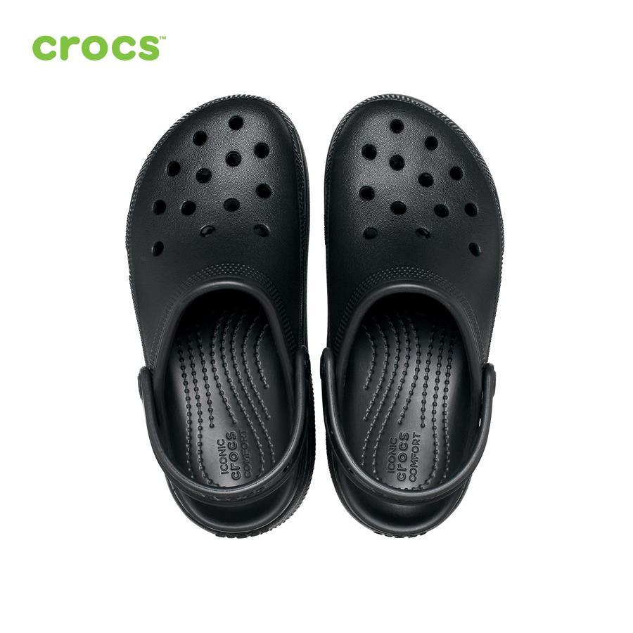 Giày lười trẻ em Crocs FW Classic Clog Kid Cutie Black - 207708-001