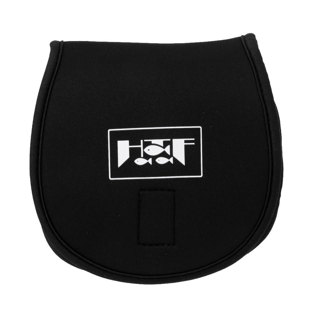 4x Neoprene Spinning Reel Pouch Fishing Reel Bag Wheel Protective Case M XL