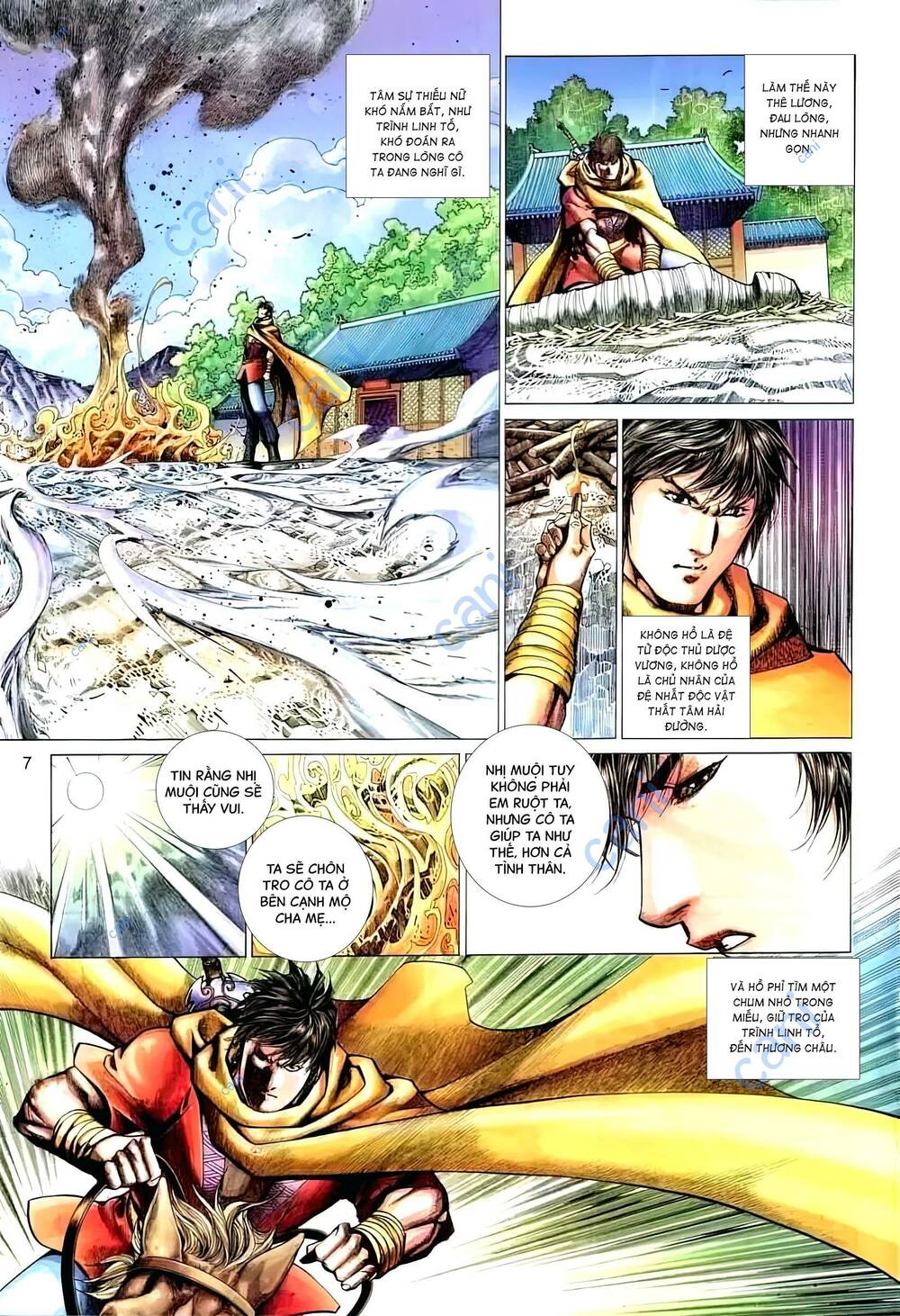 tuyết sơn phi hồ - mã vinh thành chapter 31 7