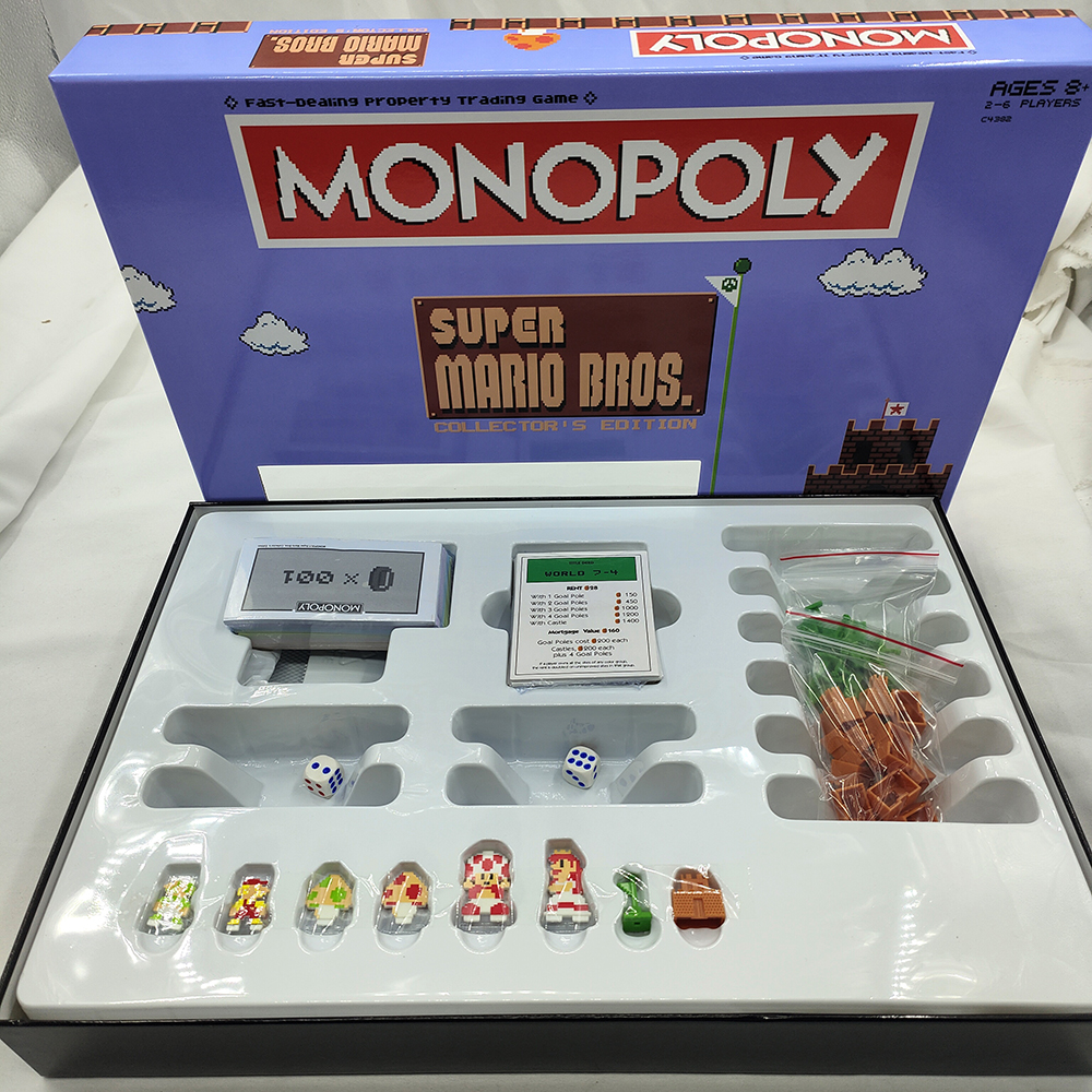 Bộ Trò Chơi Board Game Monopoly Cờ Tỷ Phú Super Mario Vui Nhộn Chất Lượng Cao