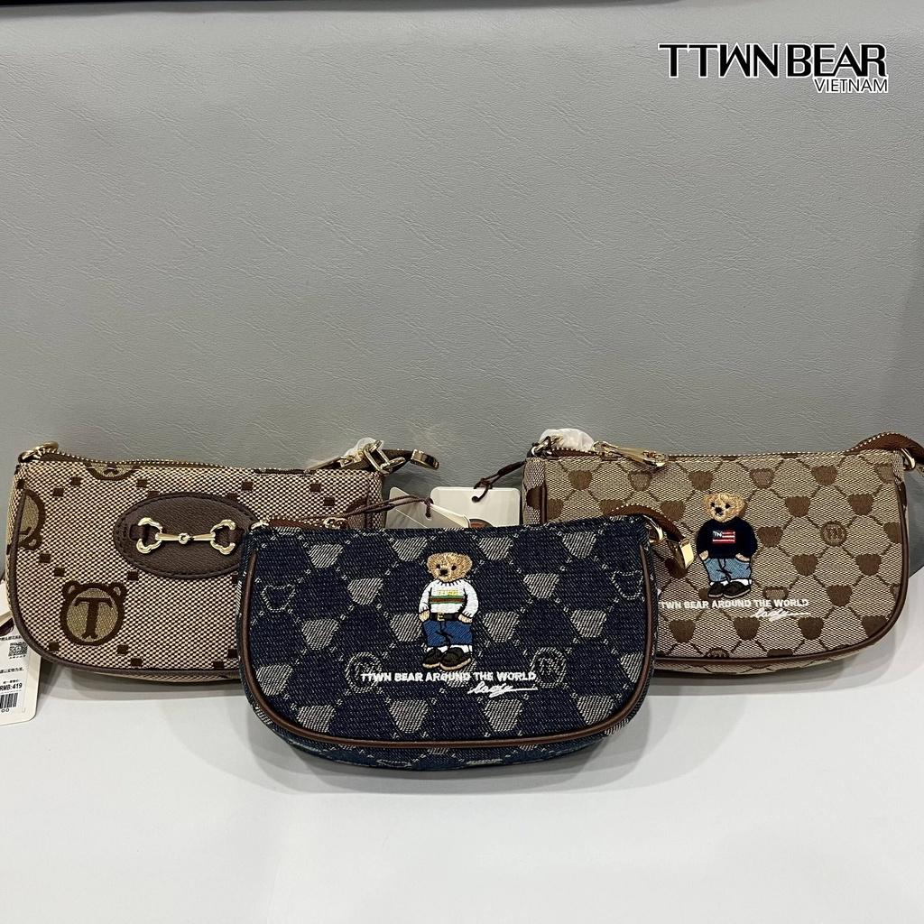 Túi xách nữ TT2372 đeo vai, đeo chéo đi dự tiệc, đi chơi chính hãng TTWN BEAR