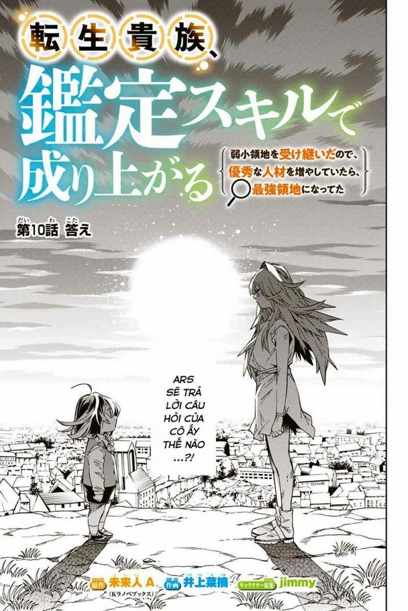 tái sinh thành quý tộc với kĩ năng 'appraisal' chapter 10 1