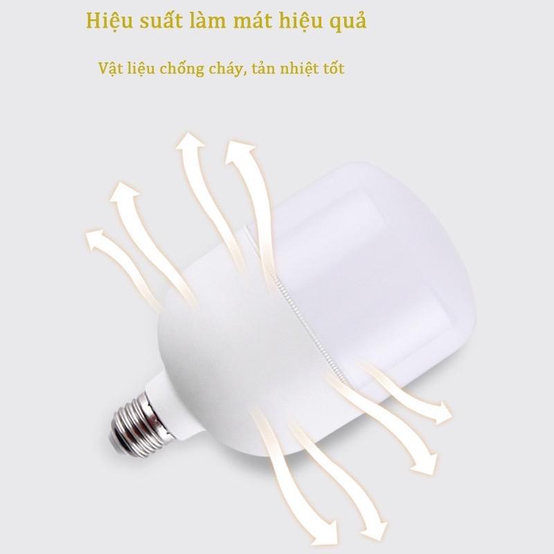Bóng Đèn LED BULB 30W Trụ Tròn, Tiết Kiệm Điện