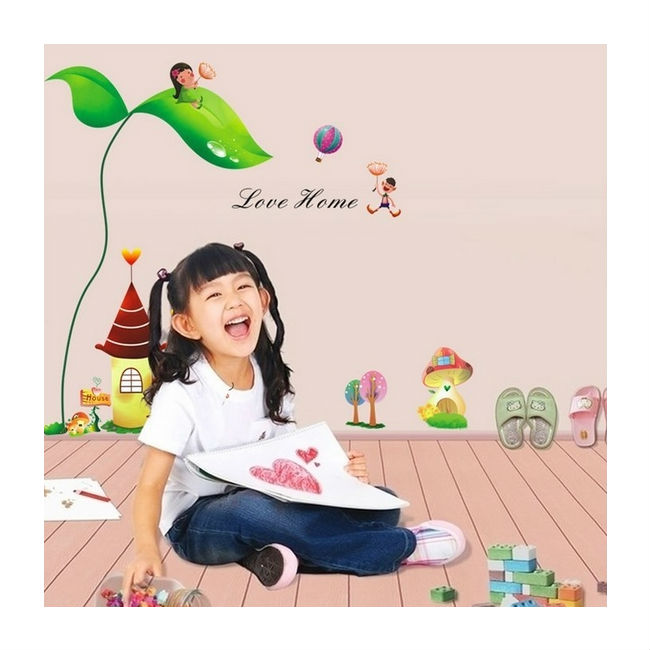 Decal Dán Tường Ngôi Nhà Tí Hon EB15