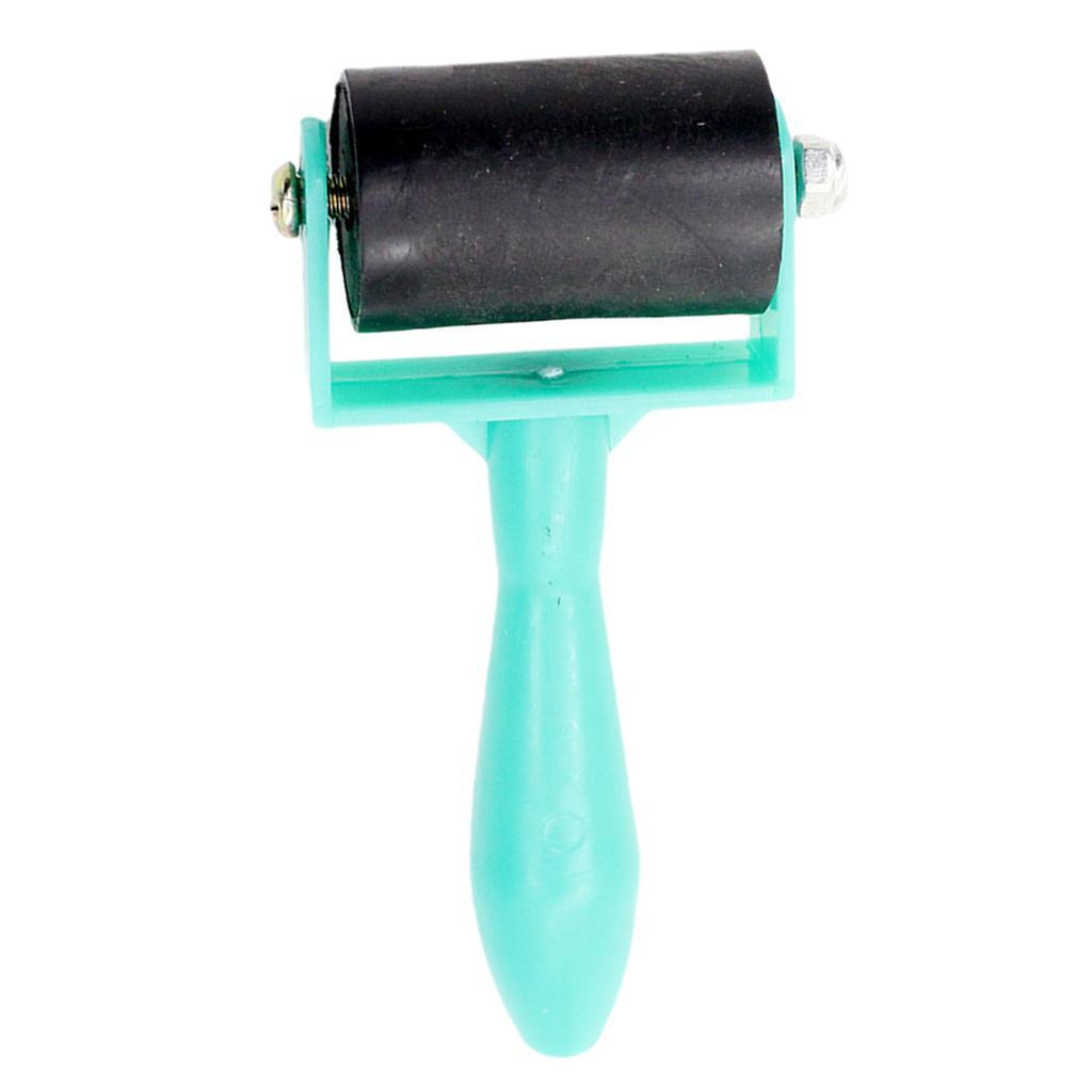 15cm Heavy Duty Rubber Roller Printing Inks Blocks Art Craft Supplies