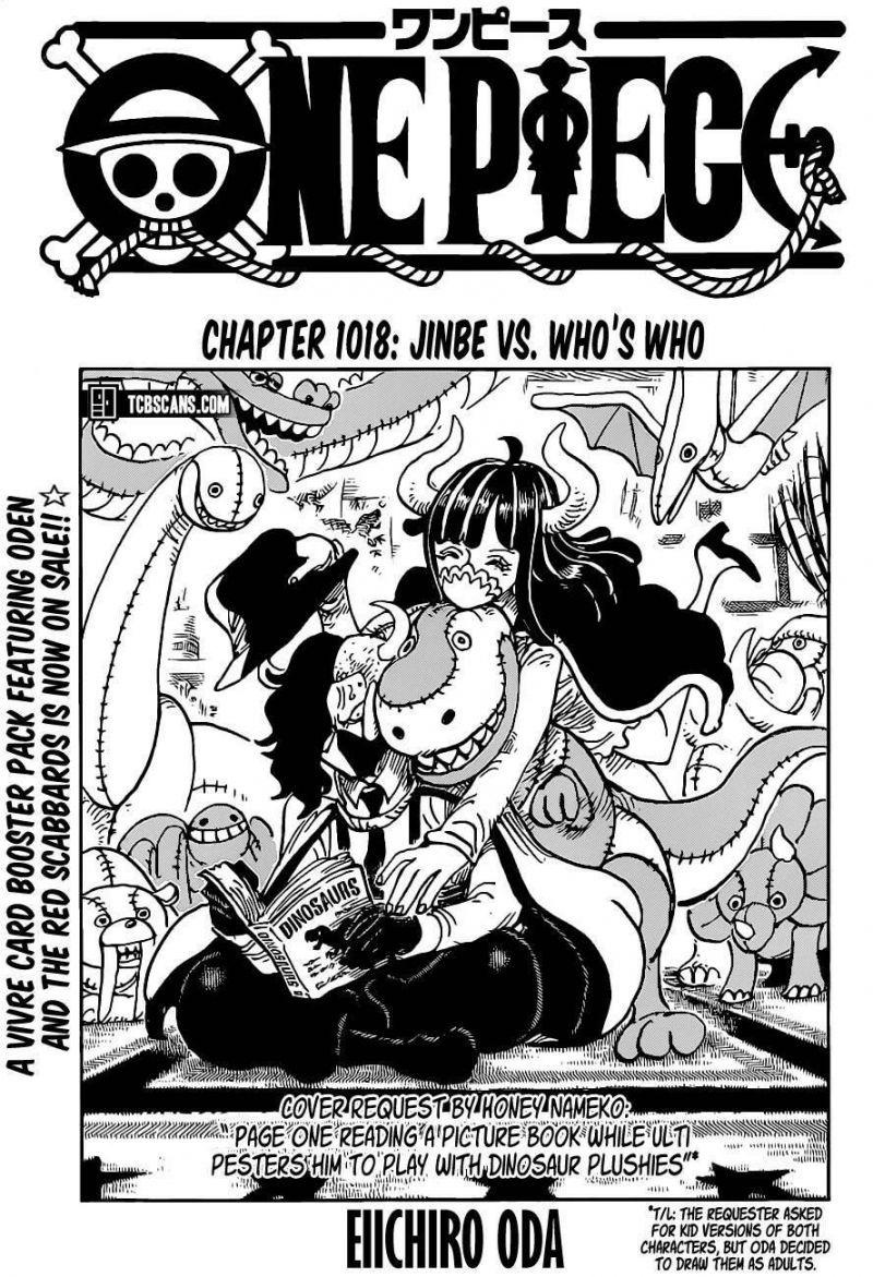 đảo hải tặc - one piece chapter 1018 1