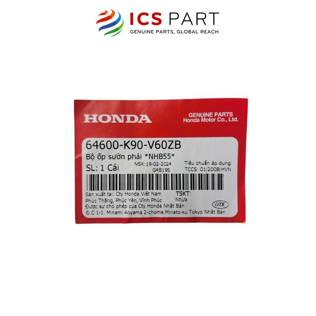 Bộ Sườn Phải (Vành Nan) HONDA Wave Rsx 110 Trắng Xanh Nhb55 (Có Tem) (64600K90V60ZB)