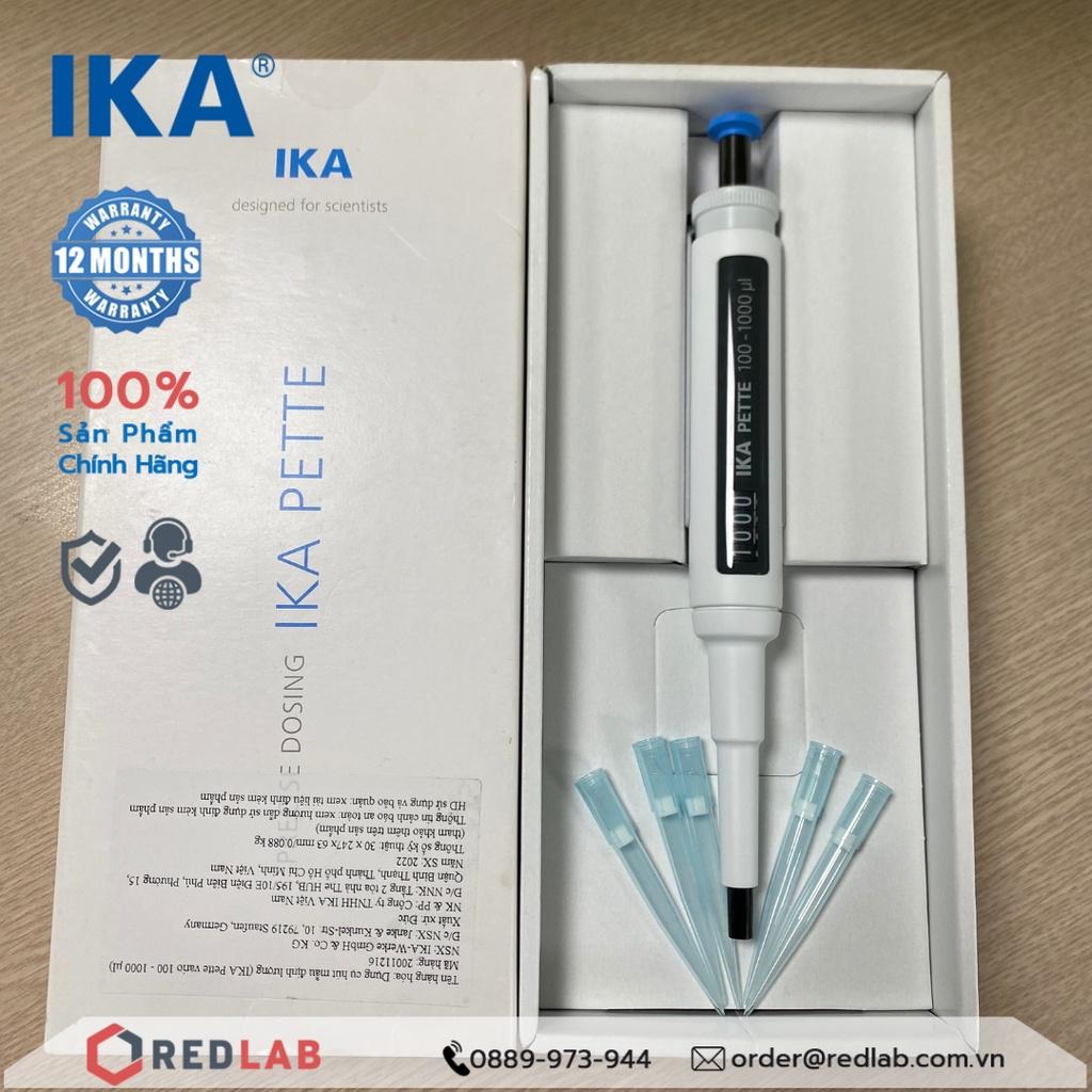 Dụng cụ thí nghiệm bơm hút chất lỏng dung dịch đa năng Micropipet IKA 100 - 1000ul (0.1 - 1ml)