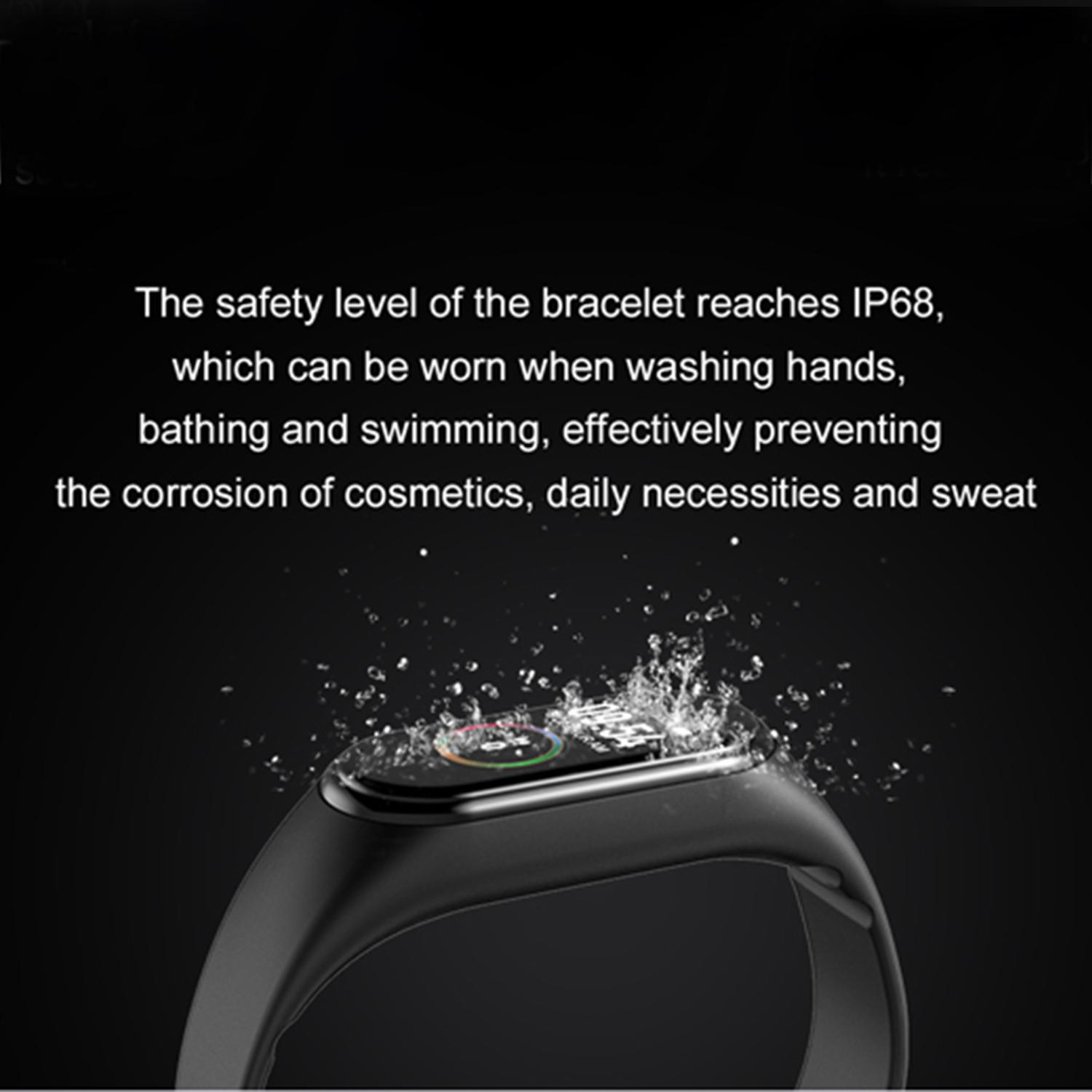 Đồng Hồ Thông Minh Theo Dõi Huyết Áp Spo2 Cảm Ứng Thông Minh 0.96 Màn Hình Nhỏ Ip68 Chống Thấm Nước