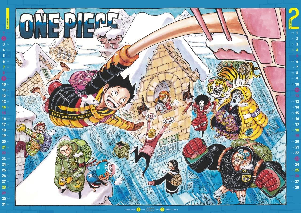 One Piece Comic Calendar 2023 (Japanese Edition)