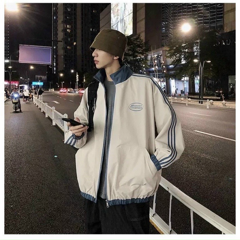 Áo khoác dù form rộng