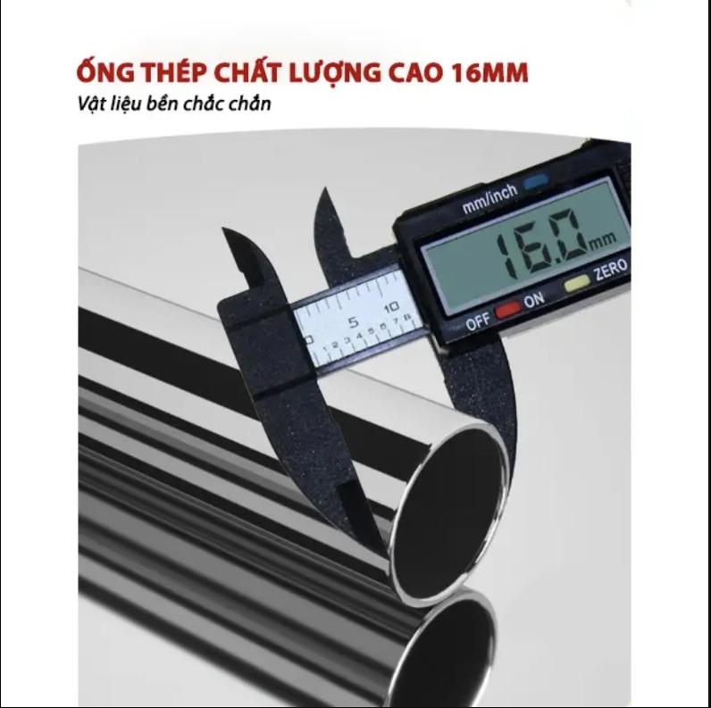 Tủ Treo Quần Áo Bằng Kim Loại Kệ Treo Quần Áo Láp Ráp Tiện Lợi Thông Minh Dễ Dàng, Thép Carbon Sơn Tĩnh Điện Cao Cấp - Hàng chính hãng