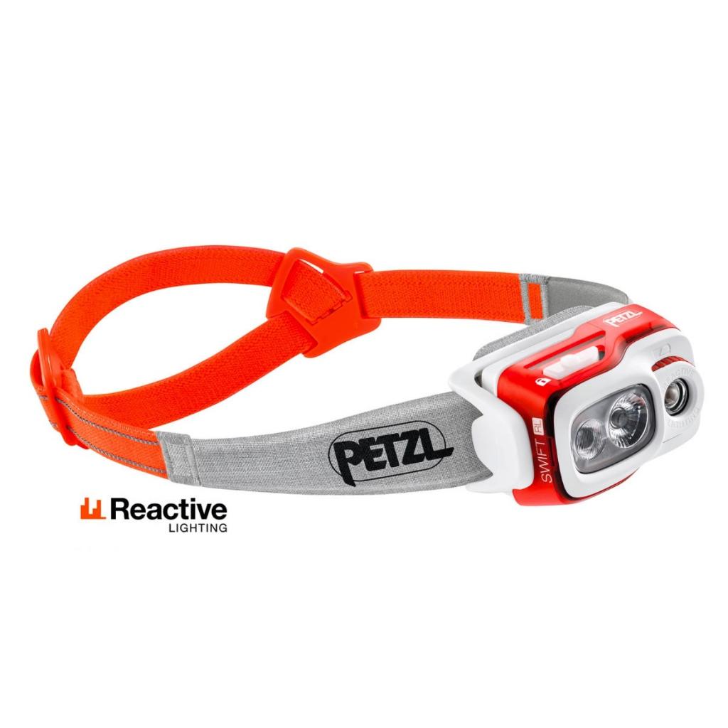 Đèn Pin Đội Đầu Chạy Bộ Petzl Swift RL - Orange