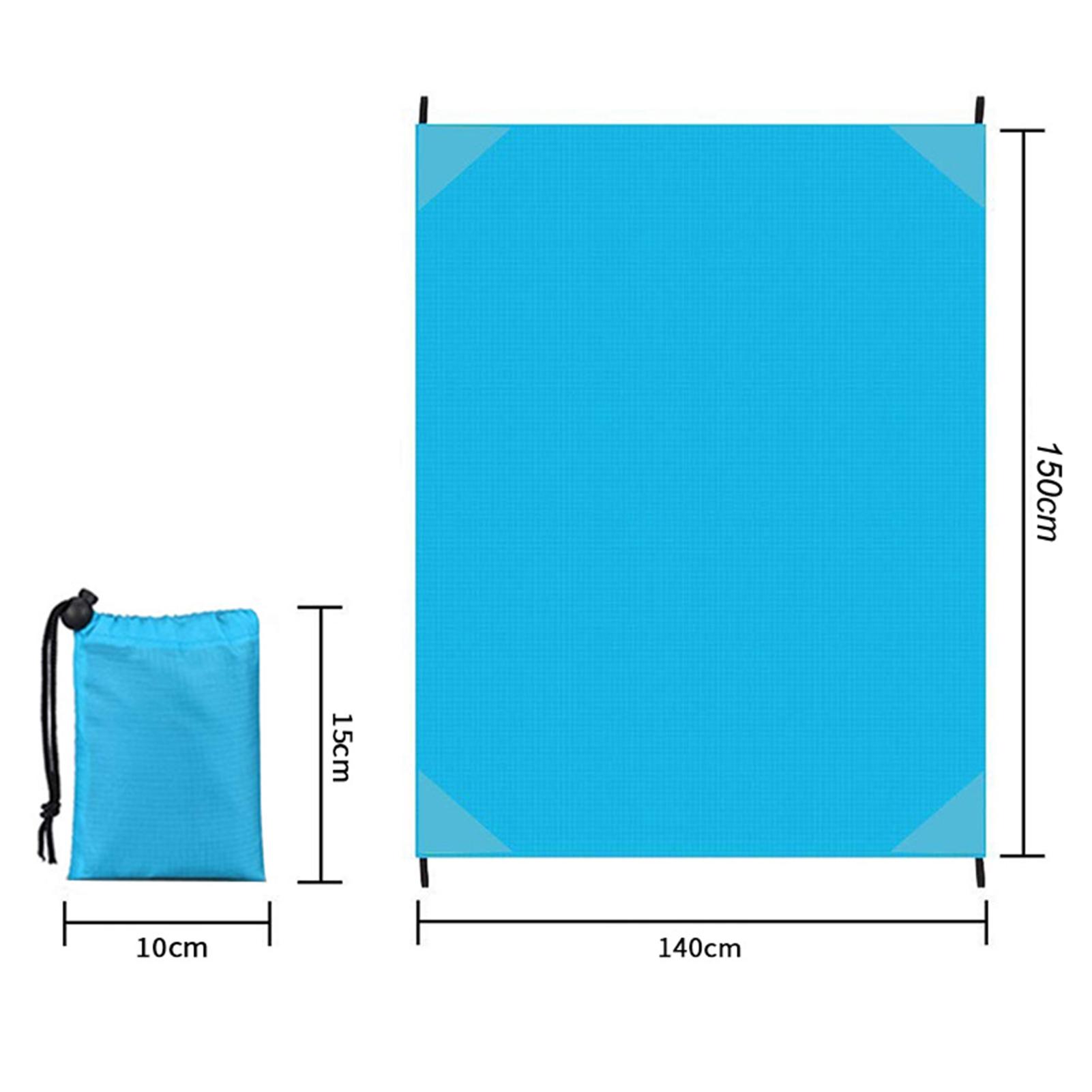 Thảm lót bãi biển, chống thấm nước cho 2-4 người lớn