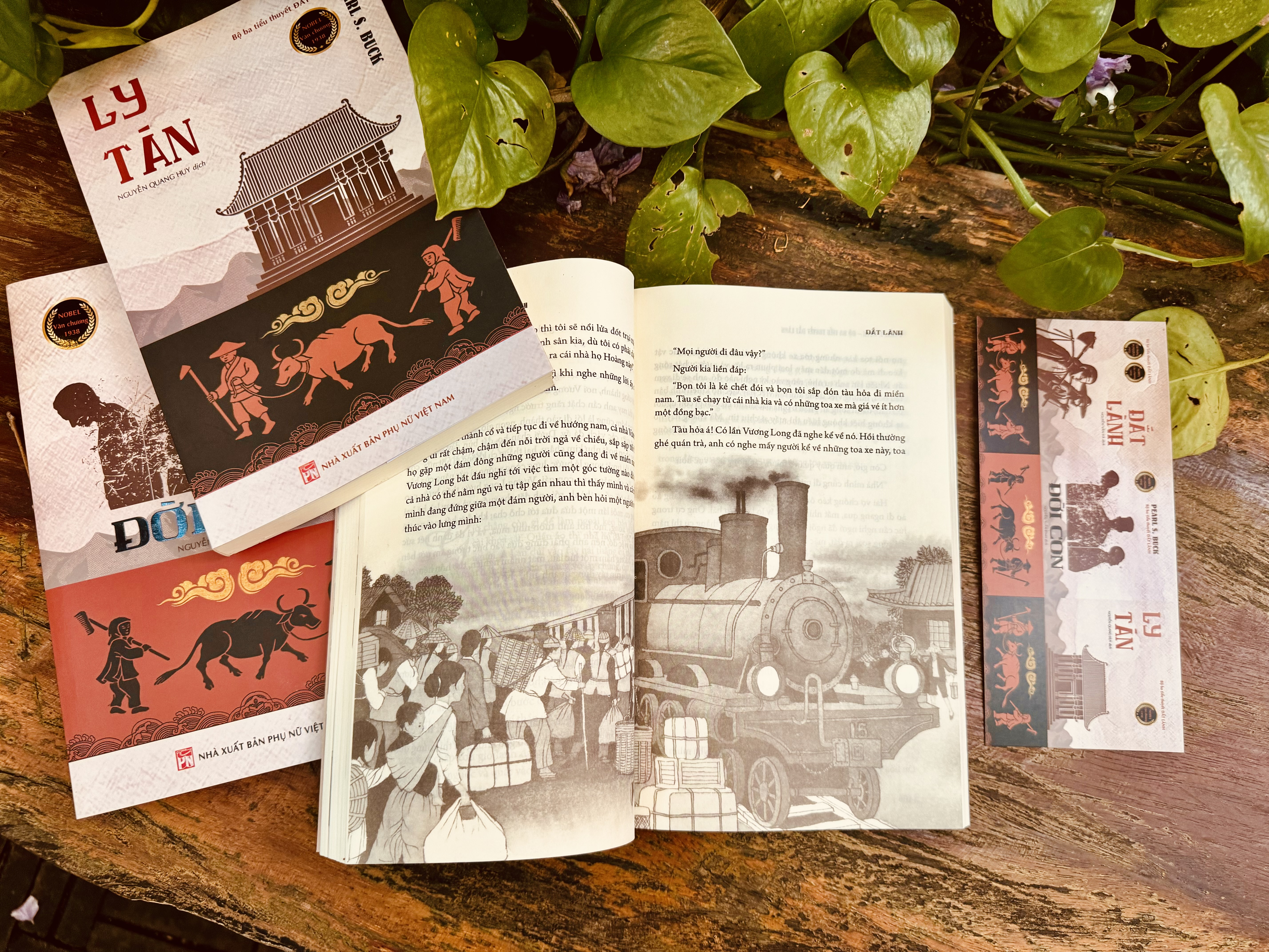 [trọn bộ 3 tập văn chương Nobel có tranh minh hoạ] ĐẤT LÀNH ĐỜI CON LY TÁN – Pearl S. Buck – NXB Phụ Nữ