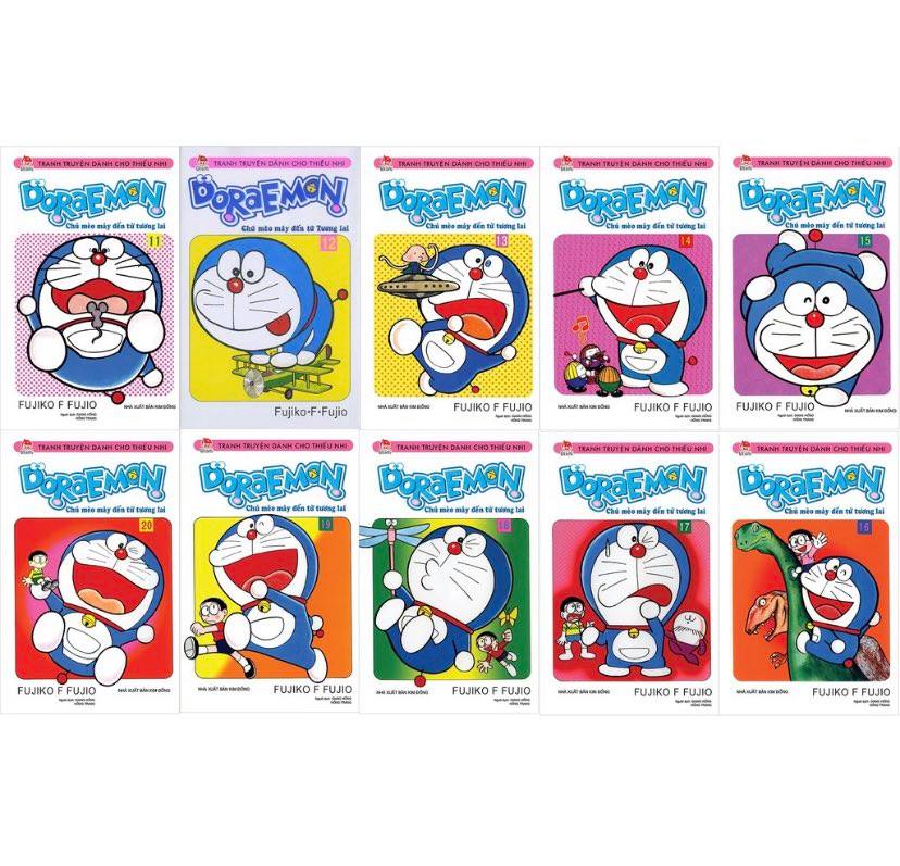 Sách - Doraemon Truyện Ngắn - Combo 10 tập từ tập 11 đến tập 20