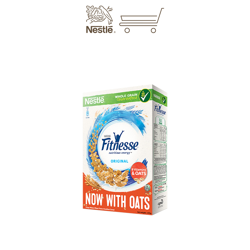 Combo 2 Hộp Ngũ cốc ăn sáng FITNESSE Vị nguyên bản