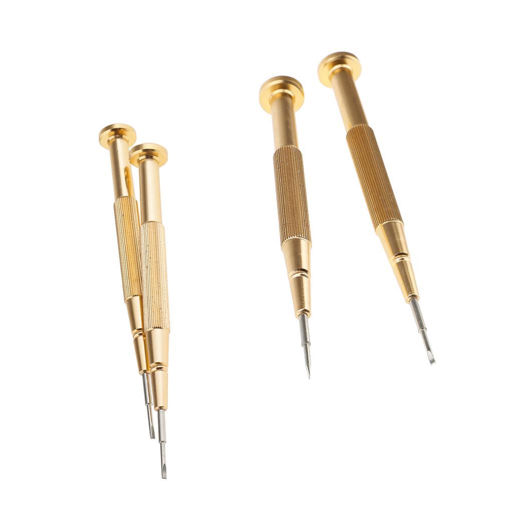 4x Mini Screwdriver Set Hand Tool Repair Kit for Eyeglasses Laptop Watches