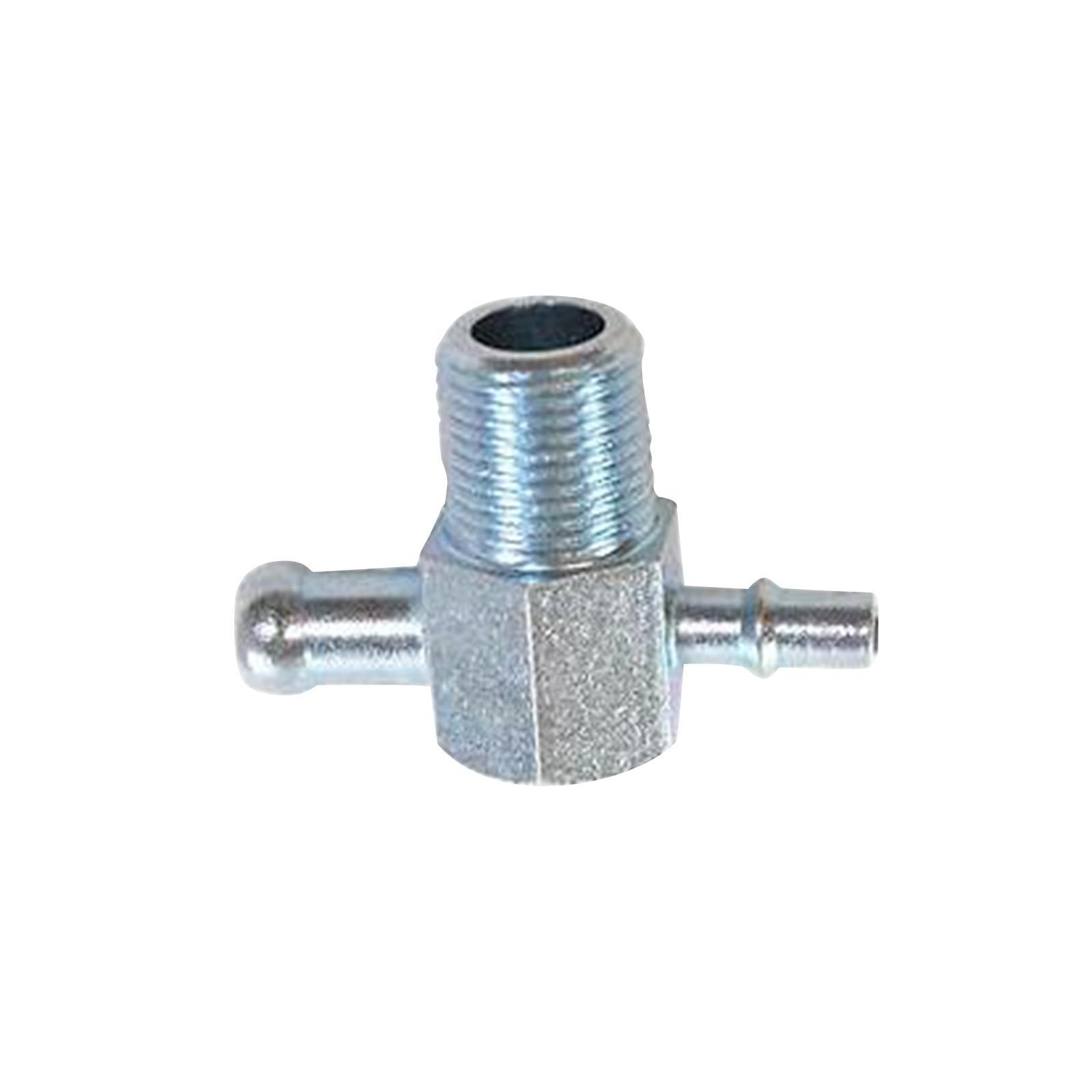 Intake Manifold Vacuum T Fitting 3/8" NPT Thread to 1/4" 3/8"  Intake