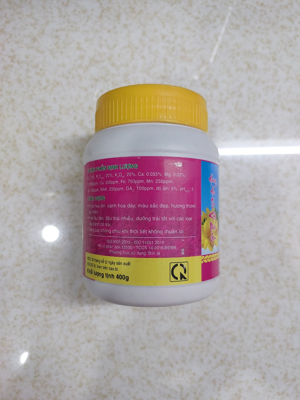 Phân bón lá đầu trâu - 901 - dưỡng hoa lâu tàn 400g