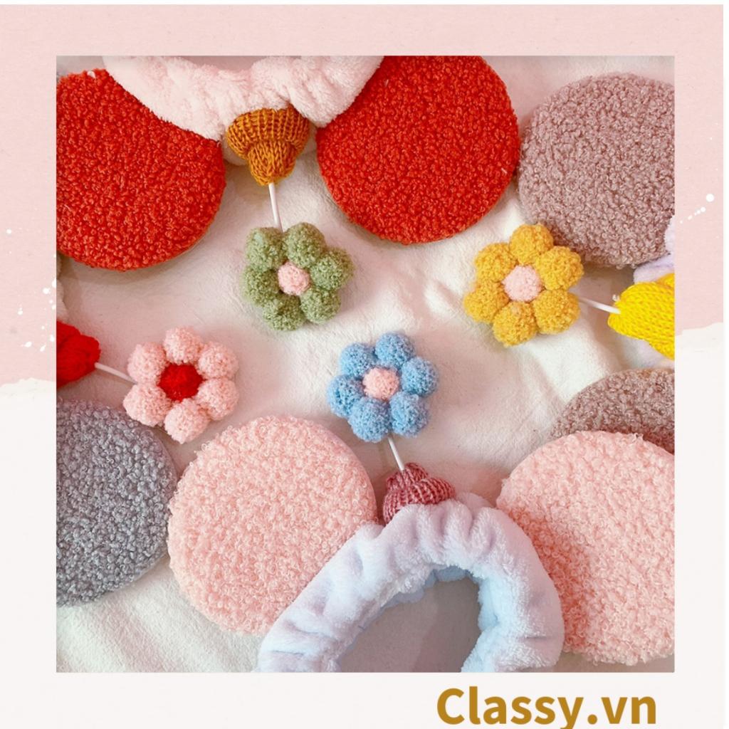 Băng Đô Rửa Mặt Và Băng Đô Cài Tóc Classy Hình tuần lộc, sừng hươu, cua cực cute PK746