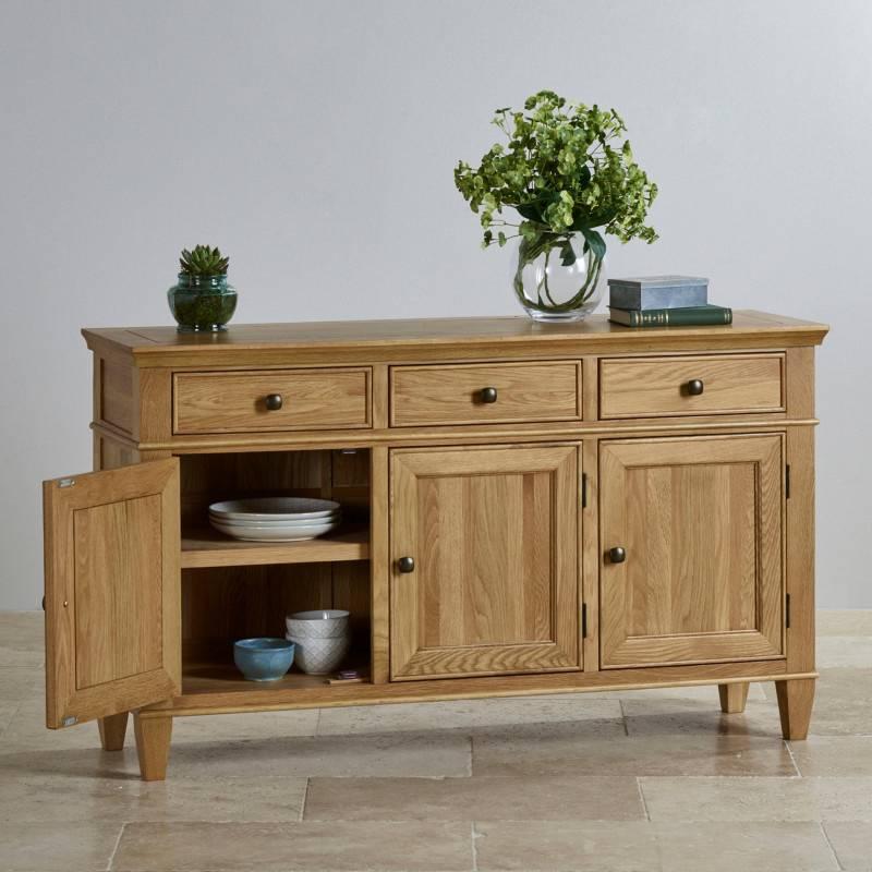 Tủ Chén Thấp Classic Lớn Gỗ Sồi IBIE DDSCLALO