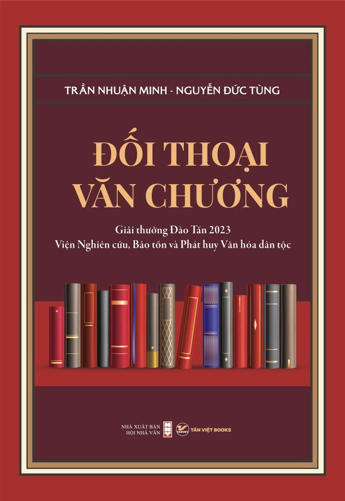 ĐỐI THOẠI VĂN CHƯƠNG - Trần Nhuận Minh &amp; Nguyễn Đức Tùng - (bìa mềm)