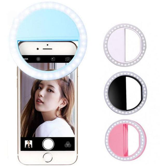 ĐÈN SELFIE TRỢ SÁNG ĐIỆN THOẠI CỰC ĐẸP