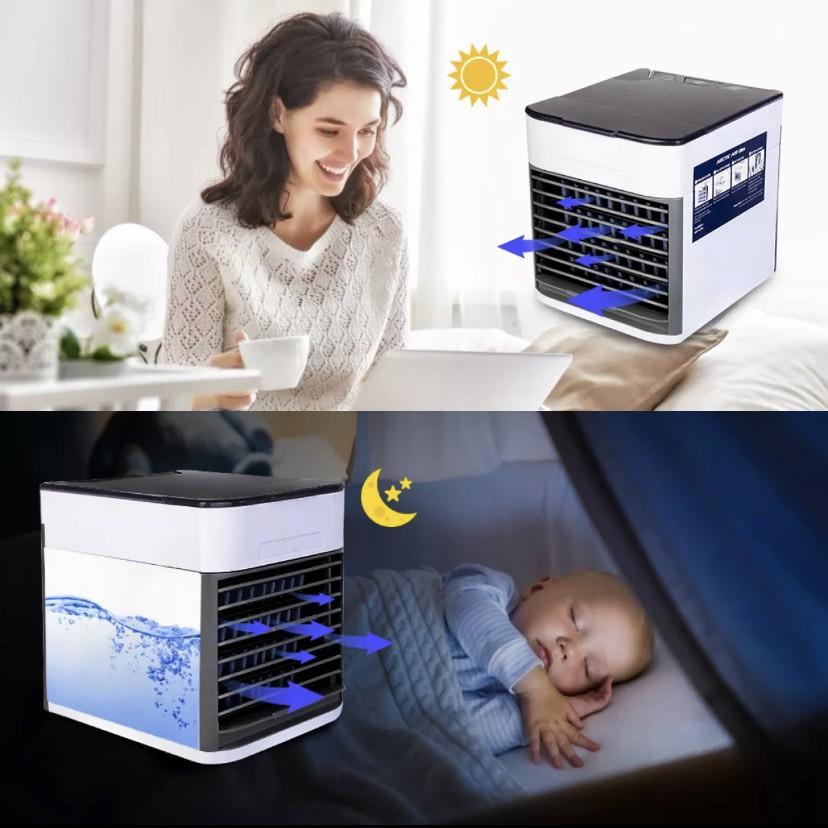 Máy Điều Hoà Mini Arctic Air , Công suất 10W, Dung tích bình chứa 750ml, Làm mát cực nhanh bằng công nghệ Iớn