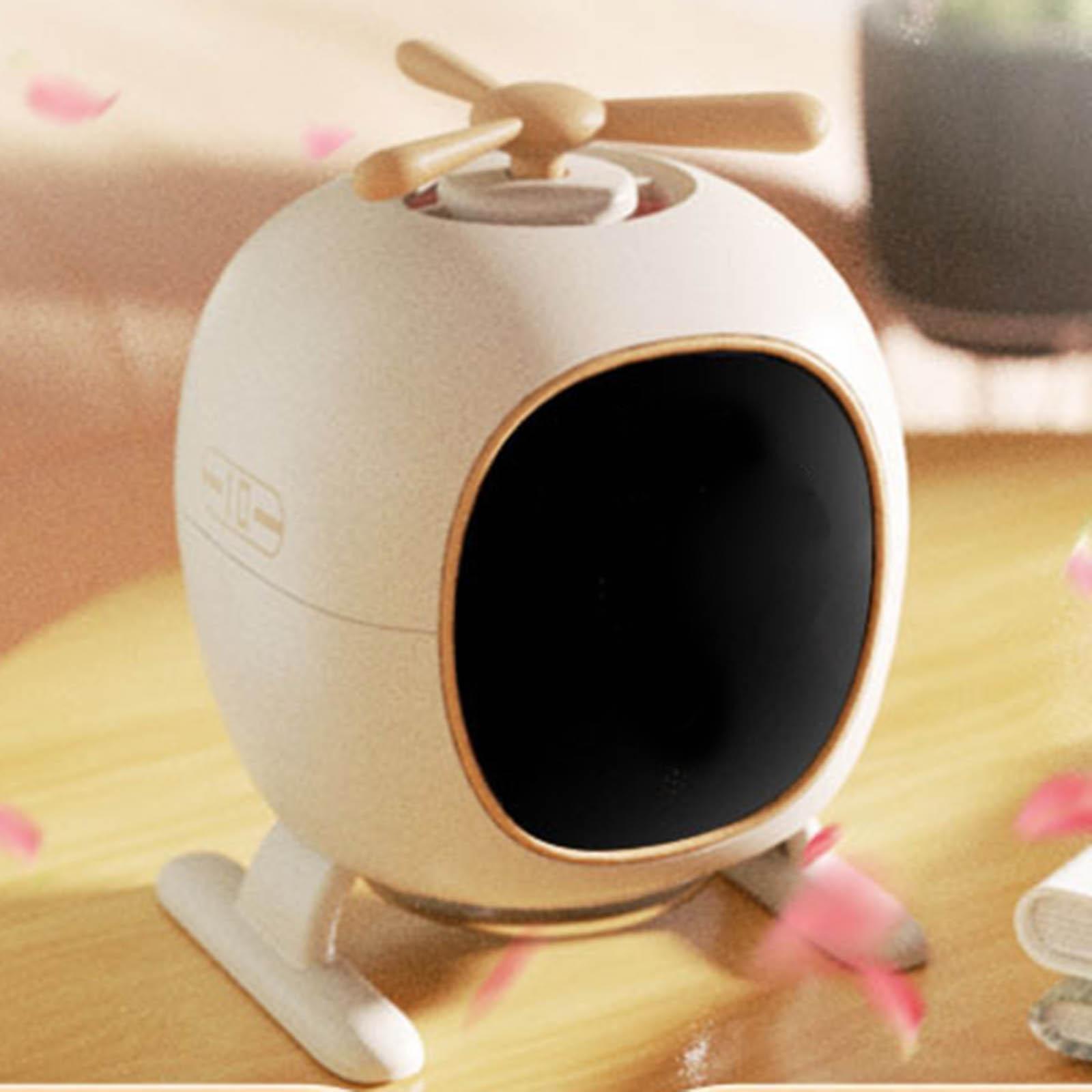 Portable Diffuser, Machine USB Humidifier for Home Yoga Office , White NO LED