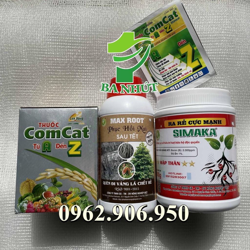 COMBO 3 SẢN PHẨM PHỤC HỒI MAI VÀNG SAU TẾT MAX ROOT – SIÊU KÍCH RỄ - QUÊN ĐI VÀNG LÁ THỐI RỄ LAO CÀNH