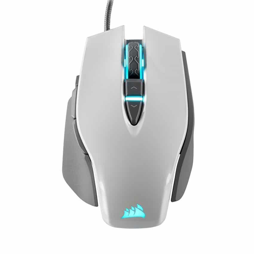 Chuột Corsair M65 RGB ELITE White - Up to 18k DPI- HÀNG CHÍNH HÃNG